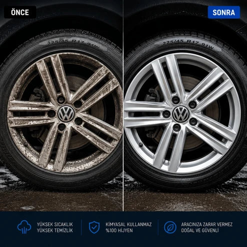 JetVapor™ Pro Detaylı Buharlı Temizleyici